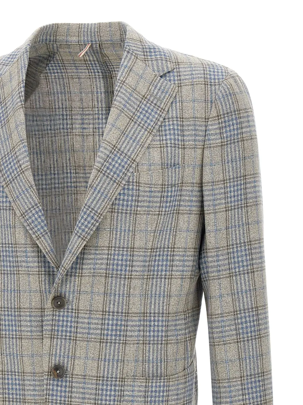 Santaniello Plaid-pattern Blazer
