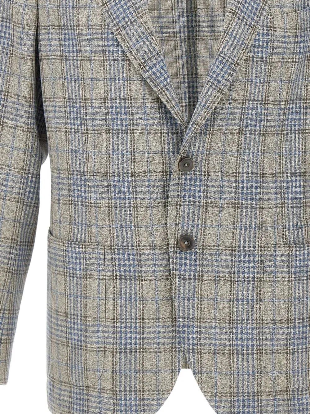 Santaniello Plaid-pattern Blazer