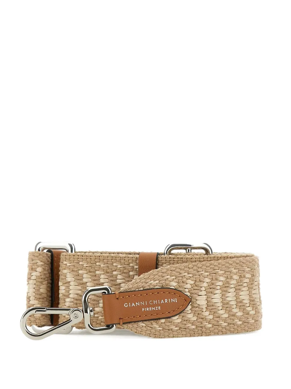 GIANNI CHIARINI Etno ショルダーストラップ - ニュートラル GIANNI CHIARINI Etno ショルダーストラップ - ニュートラル