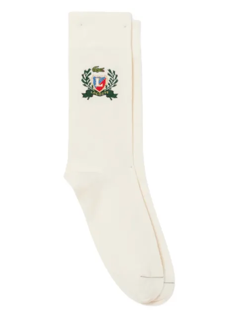 Lacoste embroidered logo socks