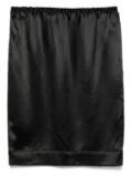 Lanvin Pre-Owned 2009 silk mini skirt - Black