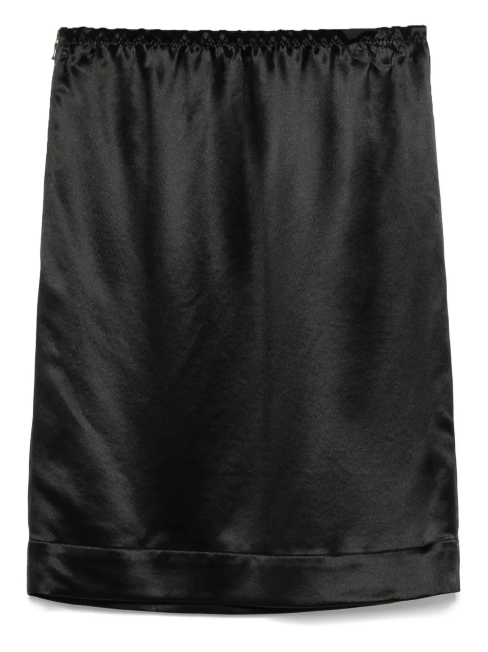 Lanvin Pre-Owned 2009 zijden mini-rok - Zwart