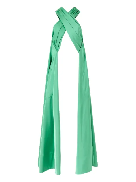 Rosie Assoulin X satin top