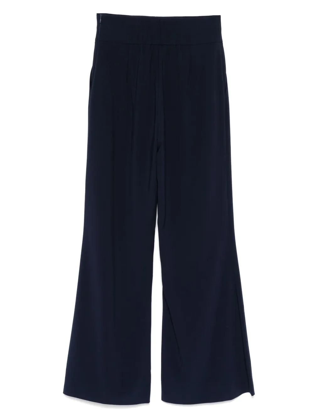 D.Exterior high-waisted trousers - Blauw