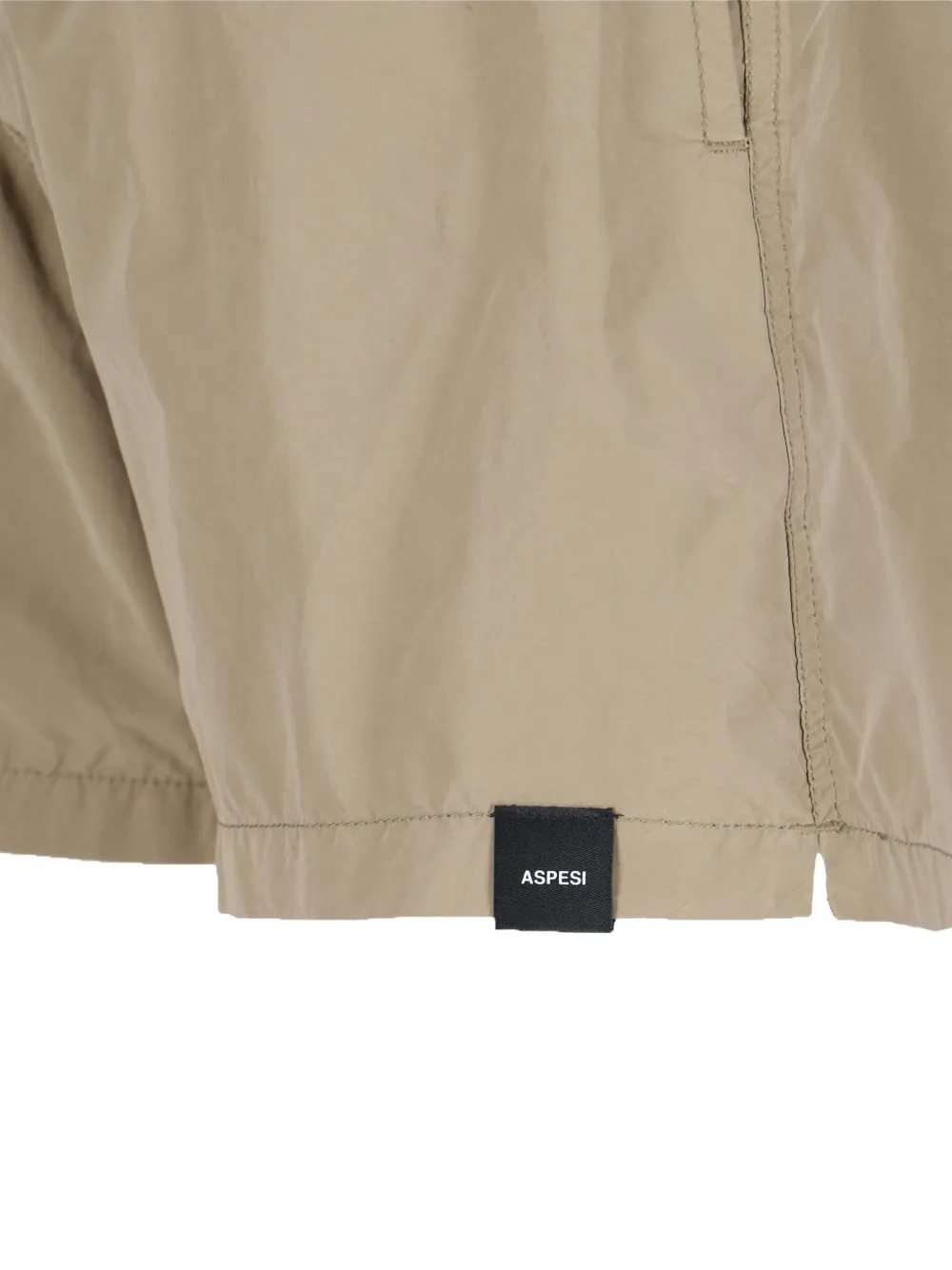 Shop Aspesi Elasticated-waistband Swim Shorts
