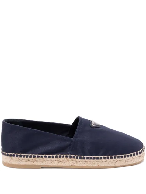 Prada Triangle-logo espadrilles 