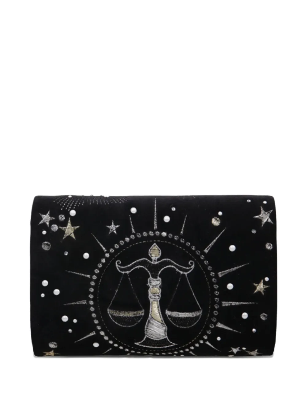 Amato daniele Constellations Queen clutch bag - Zwart