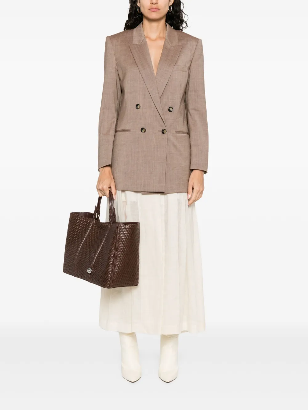 Shop Philosophy Di Lorenzo Serafini Double-breasted Blazer