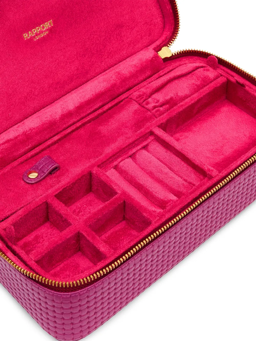  Rapport Charlotte Jewellery Case - Pink 