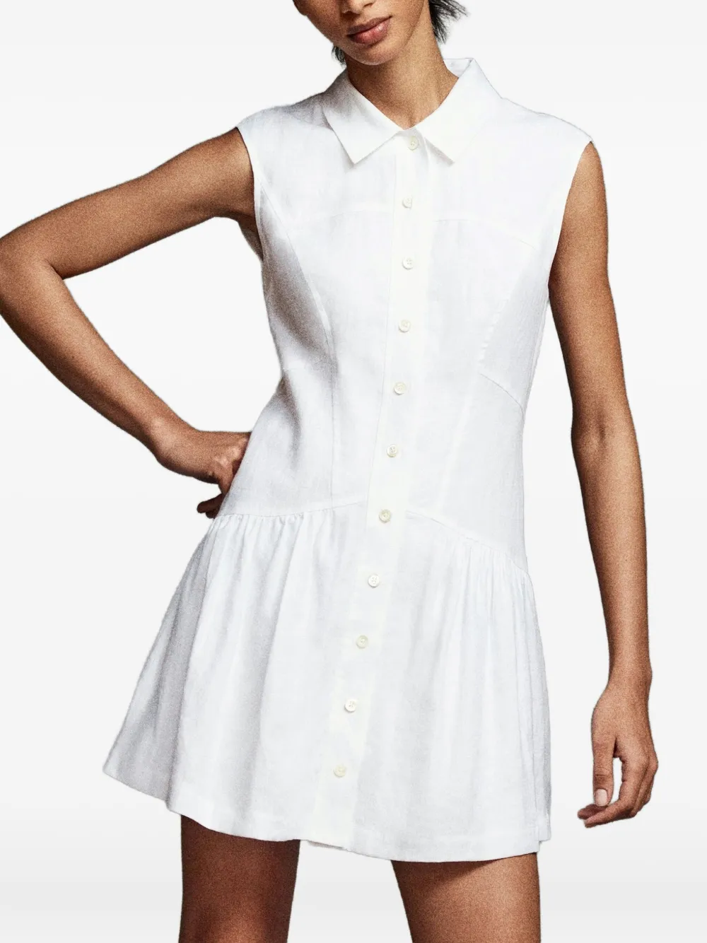 FRAME linen dress - Wit