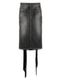 Balenciaga lace-up skirt - Grey