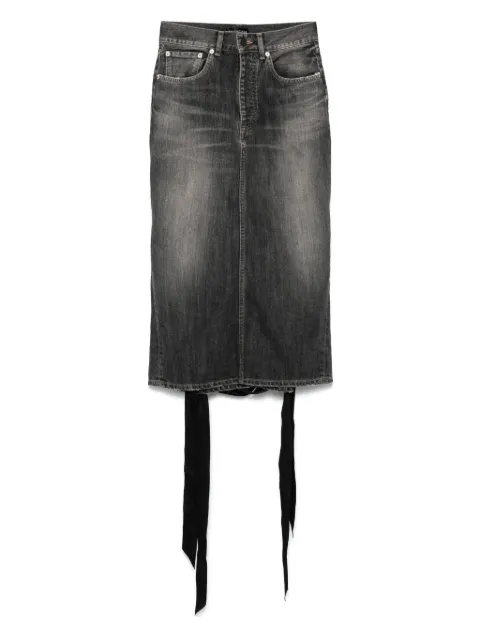 Balenciaga lace-up skirt