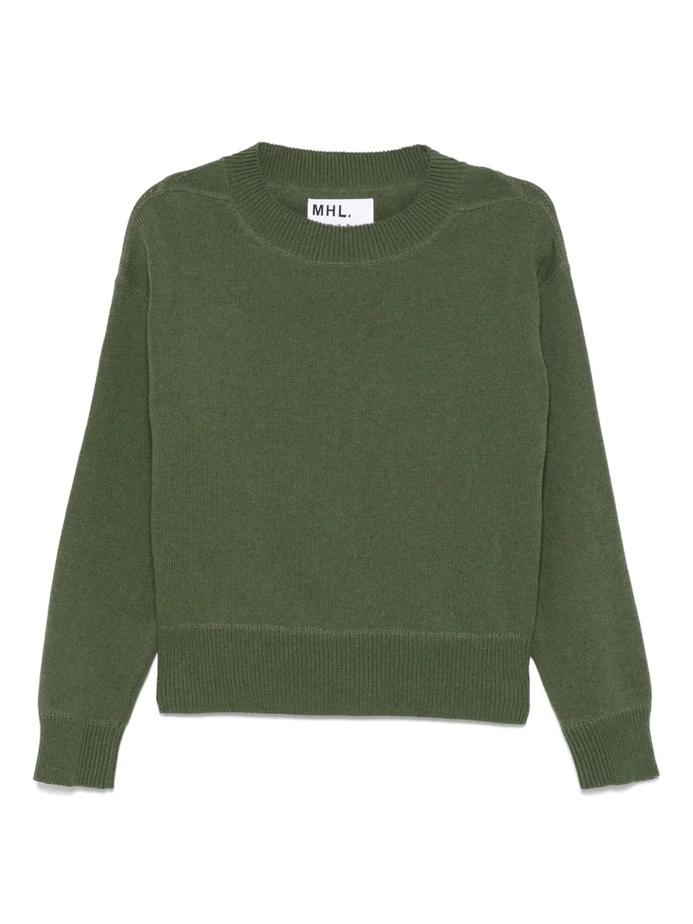 Mhl By Margaret Howell Guernsey スウェットシャツ - グリーン Mhl By Margaret Howell Guernsey スウェットシャツ - グリーン