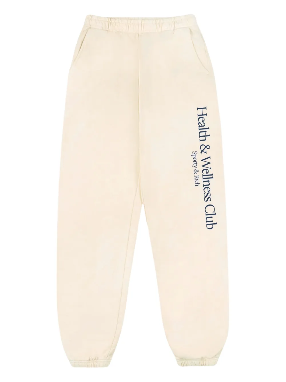 Sporty & Rich Trainingsbroek met logoprint Beige