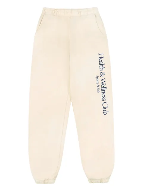 Sporty & Rich logo-print track trousers