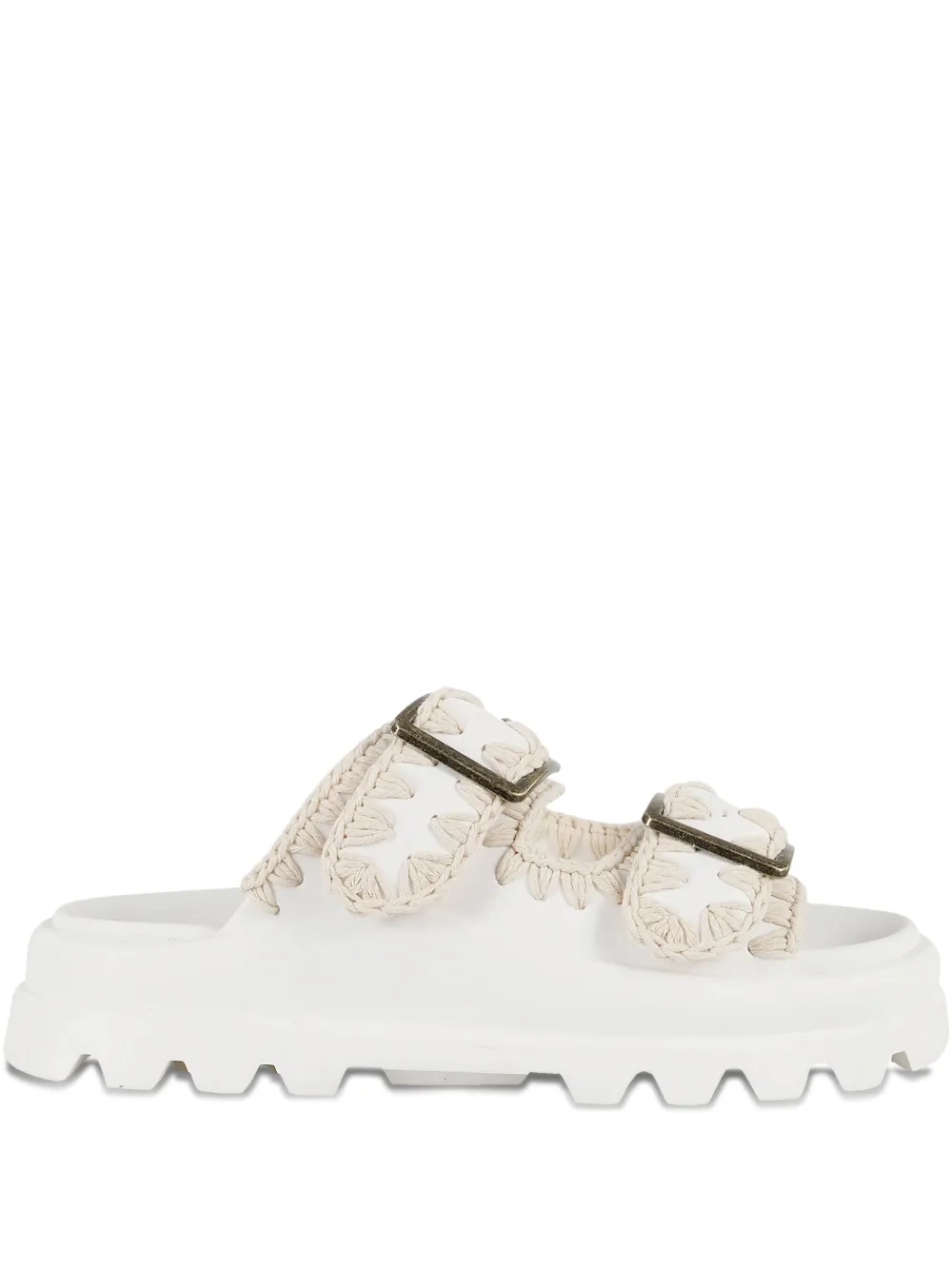 Mou Eva sandals White