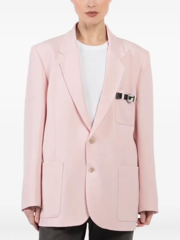 Coperni Button-up Blazer in Pink