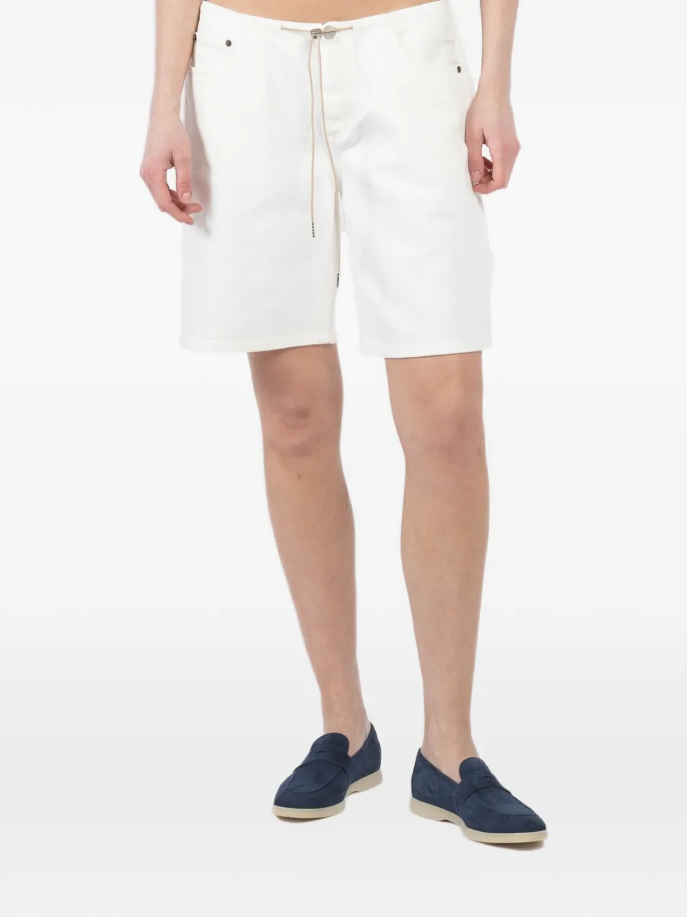 Still Here drawstring shorts - Bianco