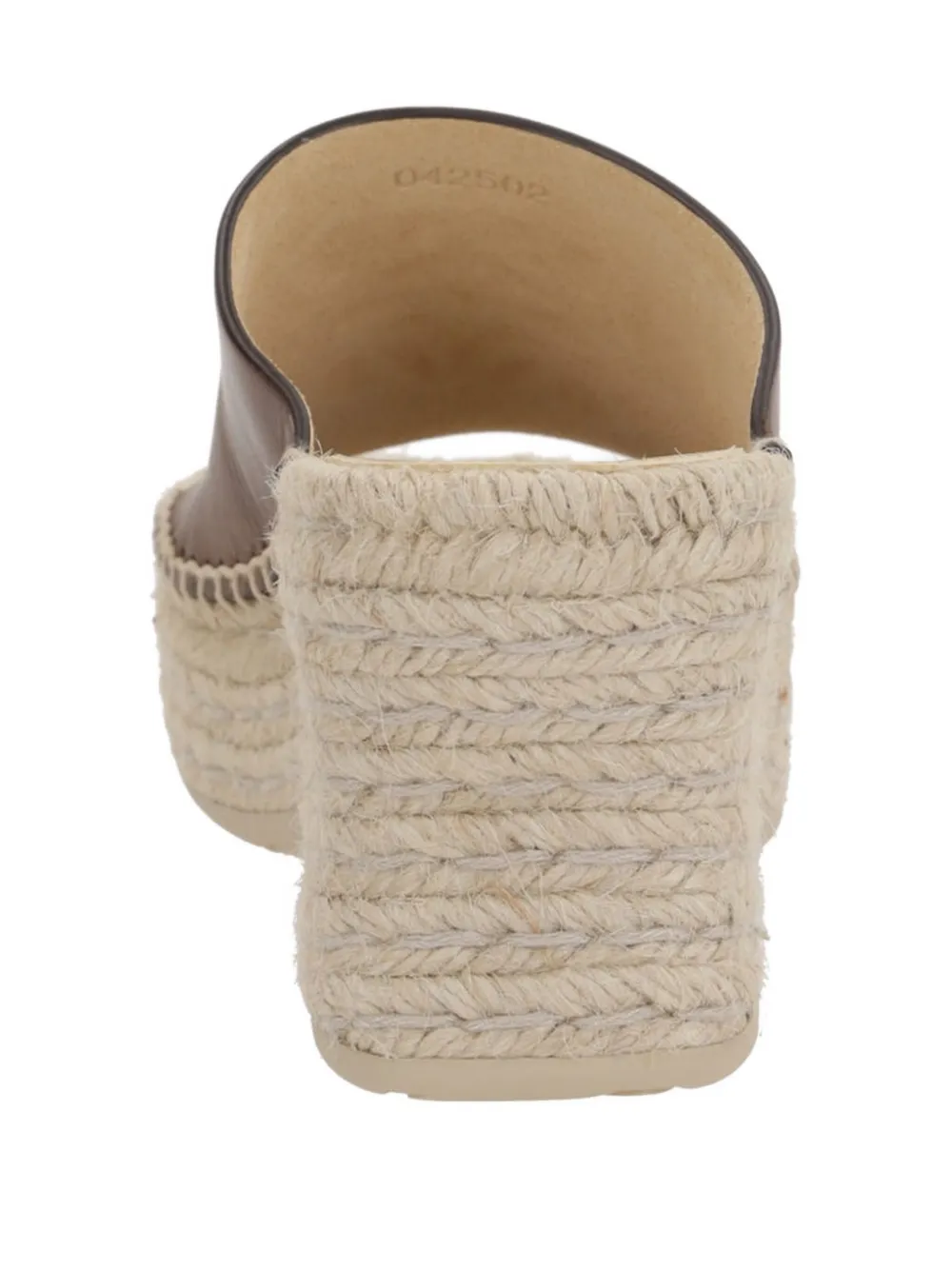 LOEWE 80mm Petal espadrilles Brown