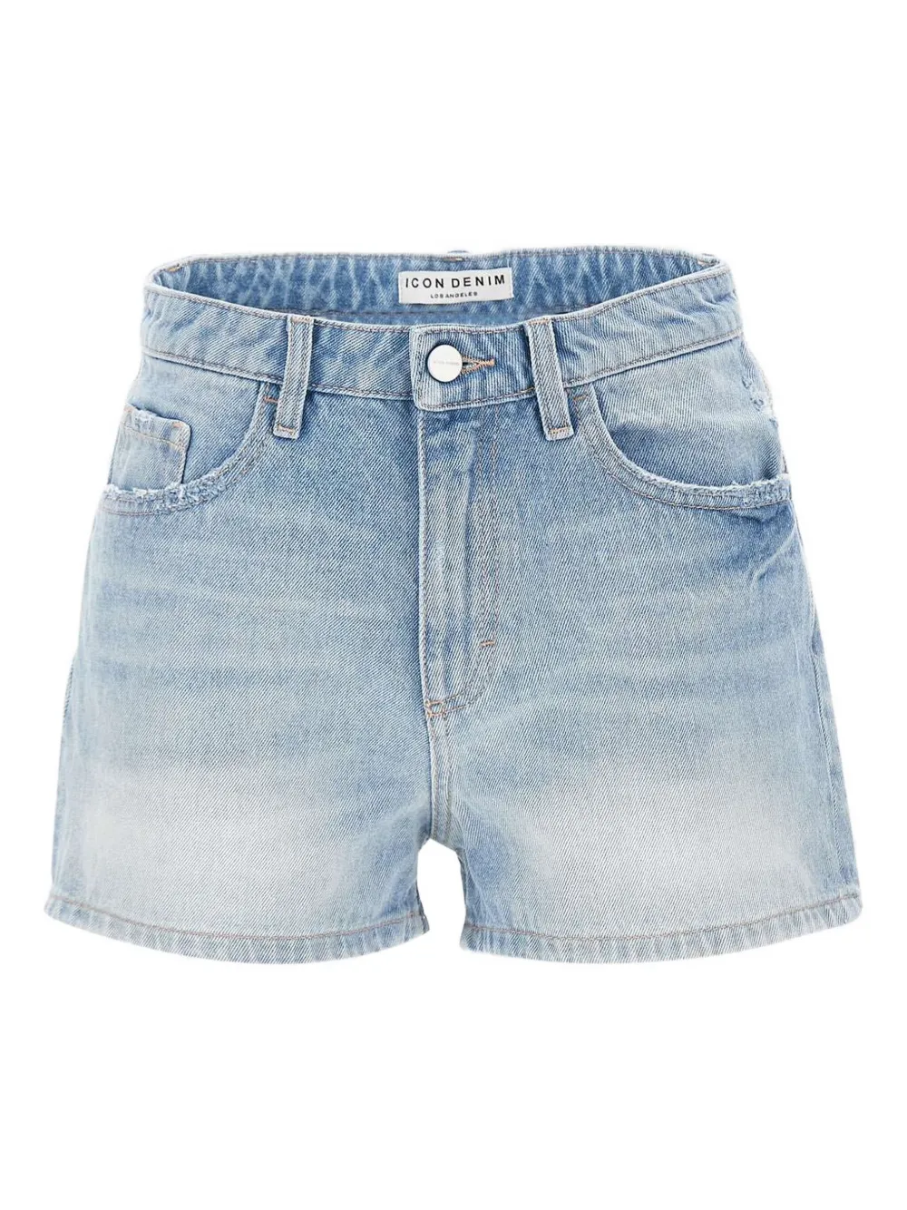 logo-patch shorts