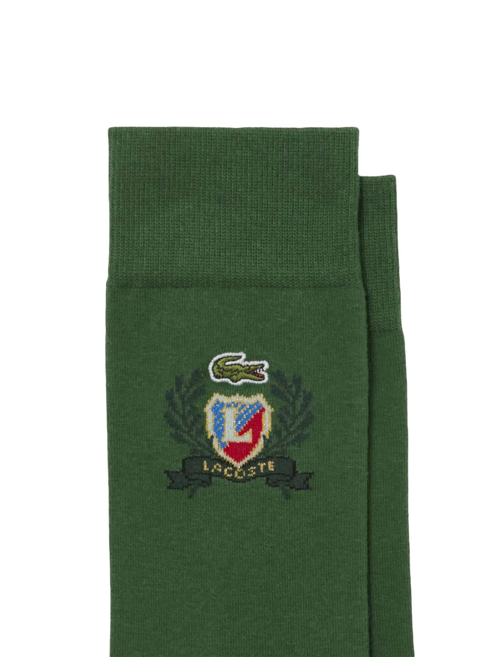 Lacoste Sokken met geborduurd logo Groen