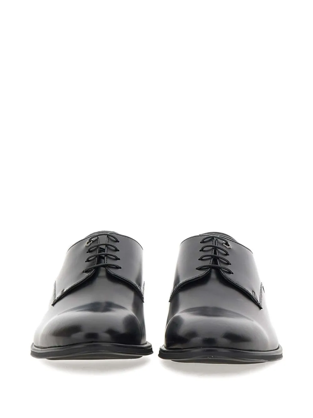 Carlo Pignatelli leather derby shoes Black