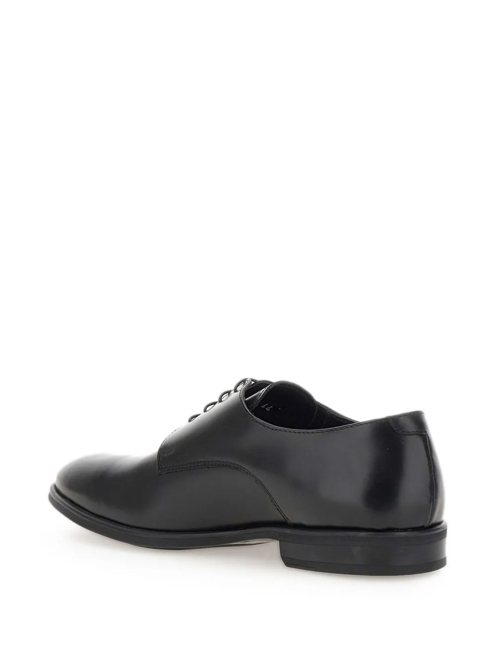Carlo Pignatelli leather derby shoes Black