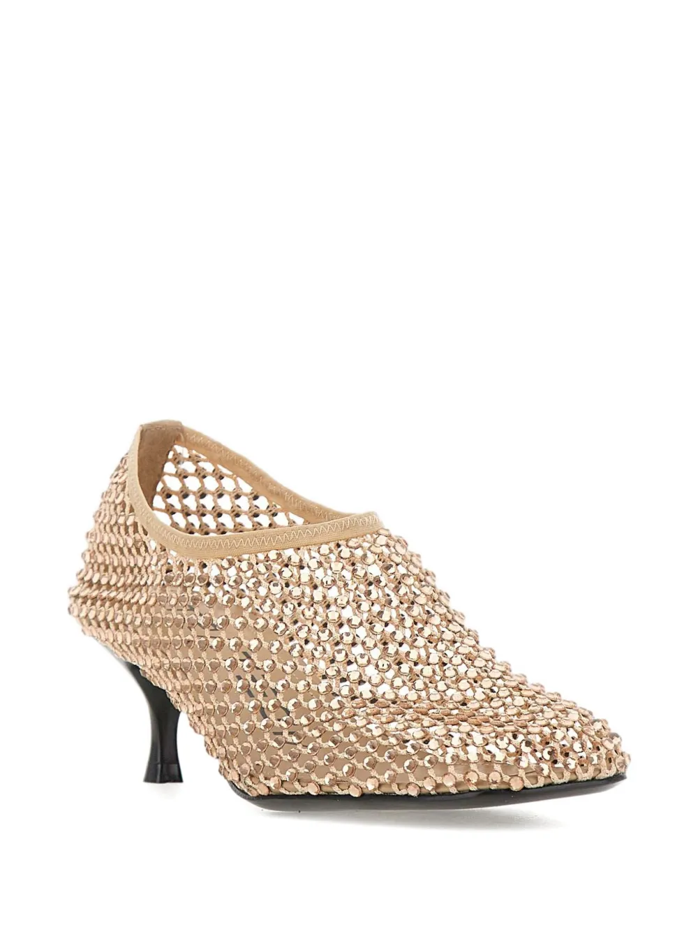 Strategia shoes 50mm rhinestone-embellished pumps - Beige
