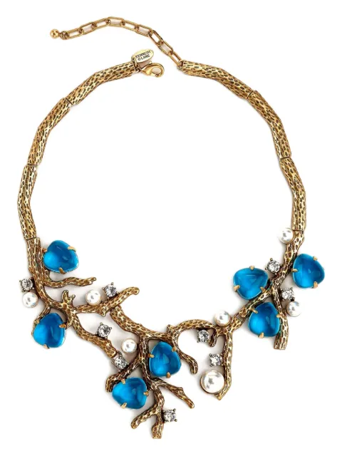 Kenneth Jay Lane Sea Branch necklace
