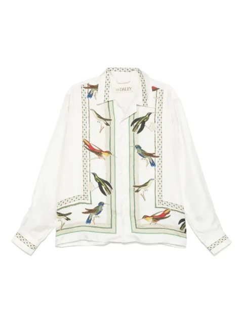 S.S.DALEY bird-print shirt