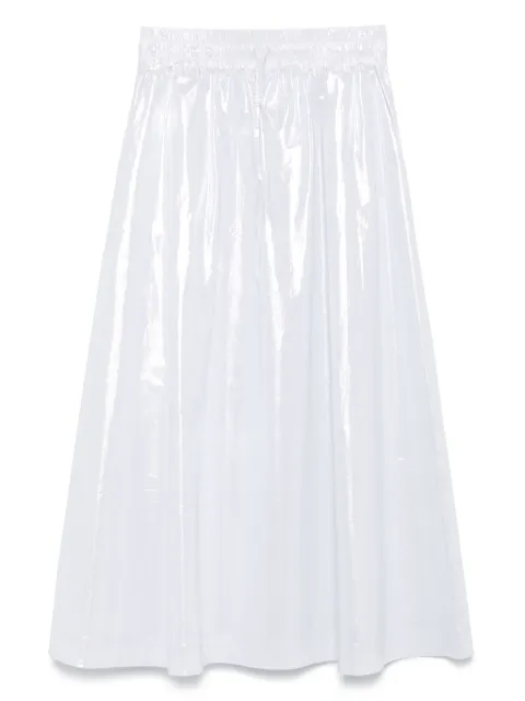D.Exterior falda midi con diseño acampanado