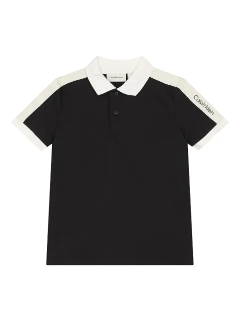 Calvin Klein Kids قميص بولو قطن