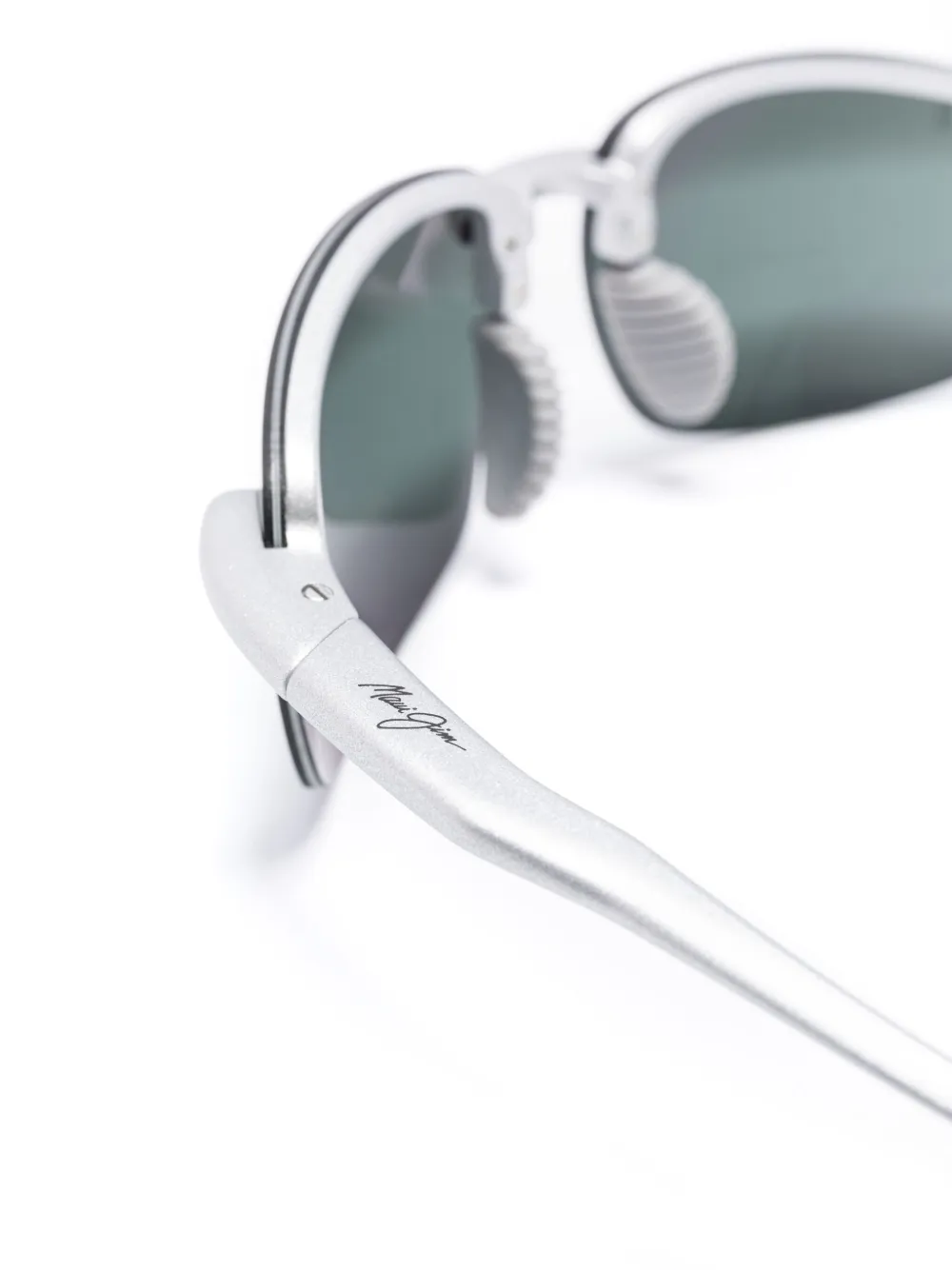 Maui Jim Zonnebril met rechthoekig montuur Grijs