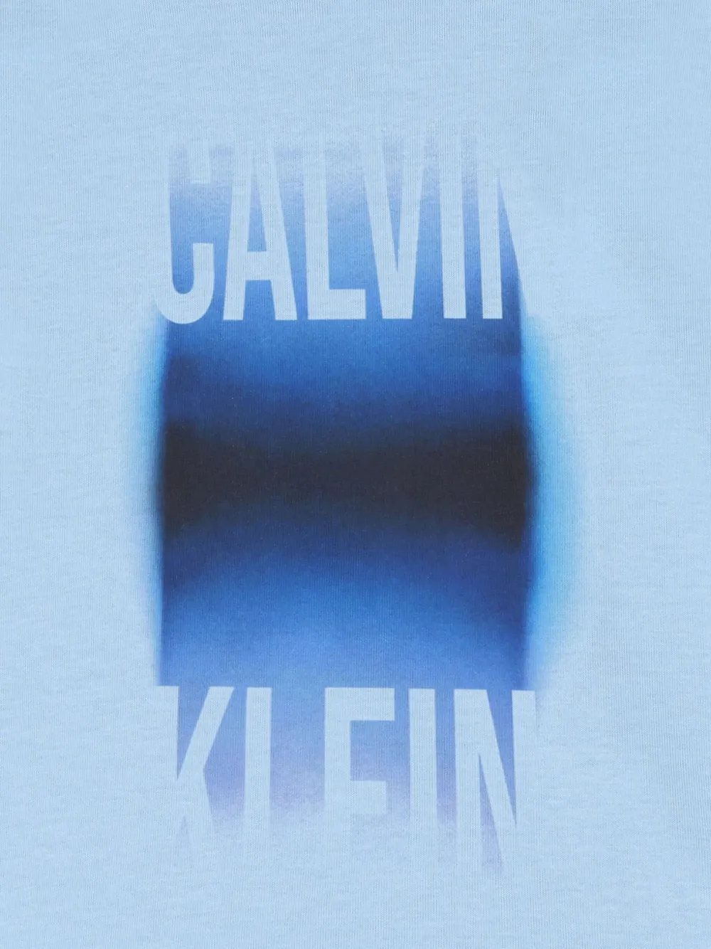 Calvin Klein Kids cotton T-shirt Blauw