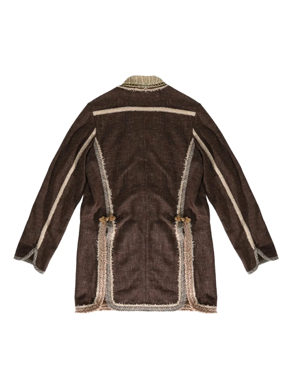 COMMUNS fringed patchwork jacket | Blazers | Image 2