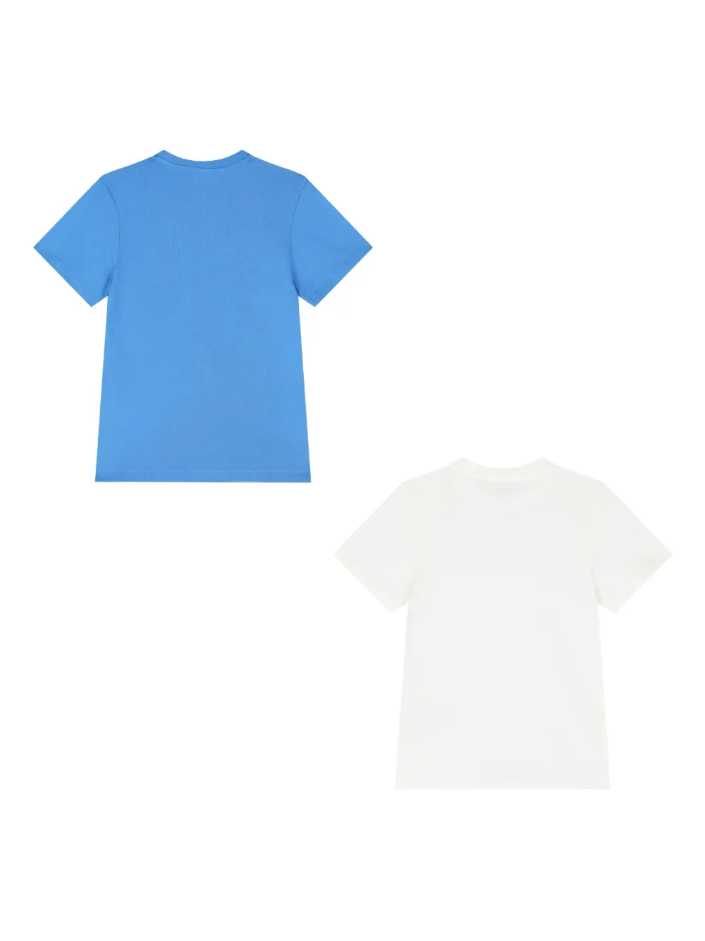 Calvin Klein Kids Twee katoenen T-shirt Blauw