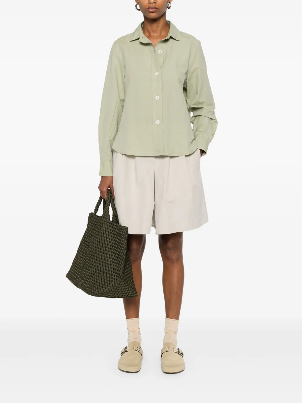 Mhl By Margaret Howell Shirt met lange mouwen - Groen