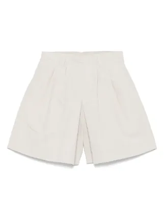 Mhl By Margaret Howell high-waisted knee-length Shorts | Neutrals