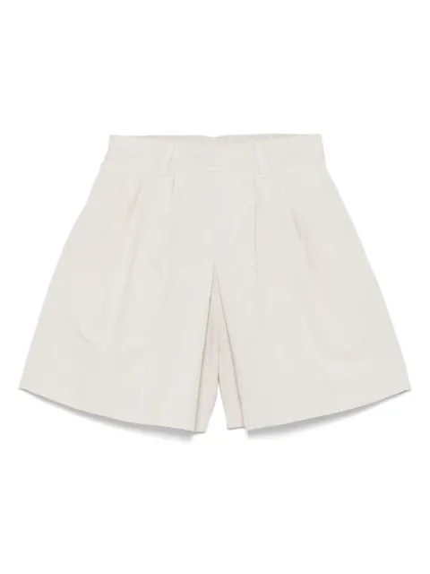Mhl By Margaret Howell high-waisted knee-length shorts