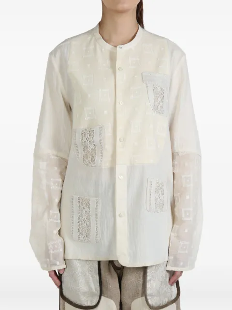 COMMUNS embroidered shirt