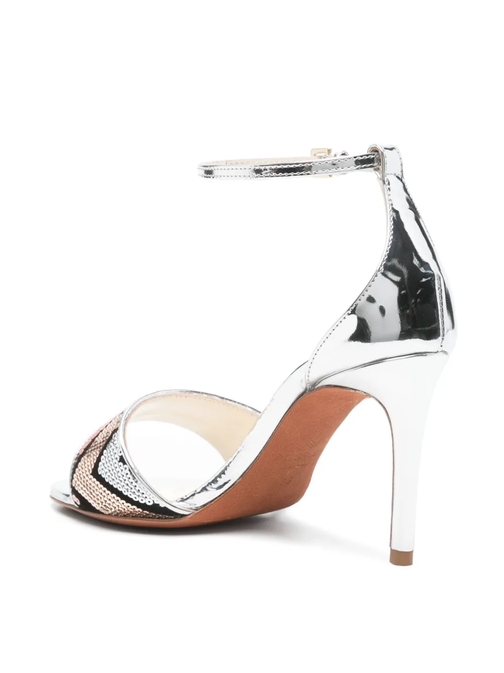 MISSONI 80MM SEQUINNED SANDALS