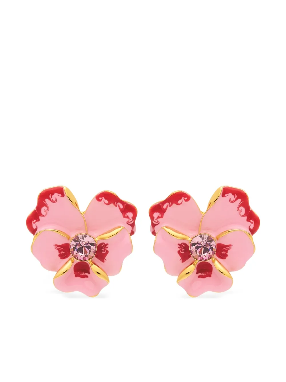 Flower earrings