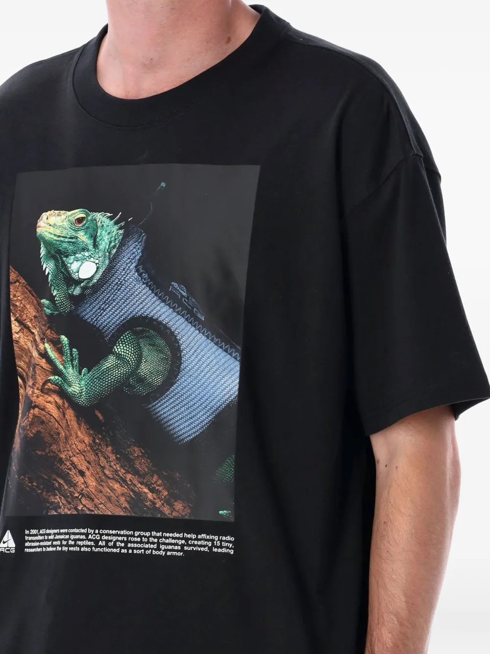 Nike ACG Iguana T-shirt Zwart
