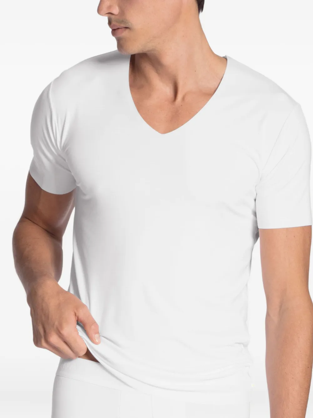 Calida V-neck Short-sleeve T-shirt In Multi