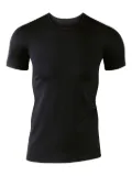 CALIDA stretch-cotton t-shirt - Black