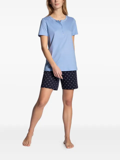 CALIDA button-placket shorts pajama set