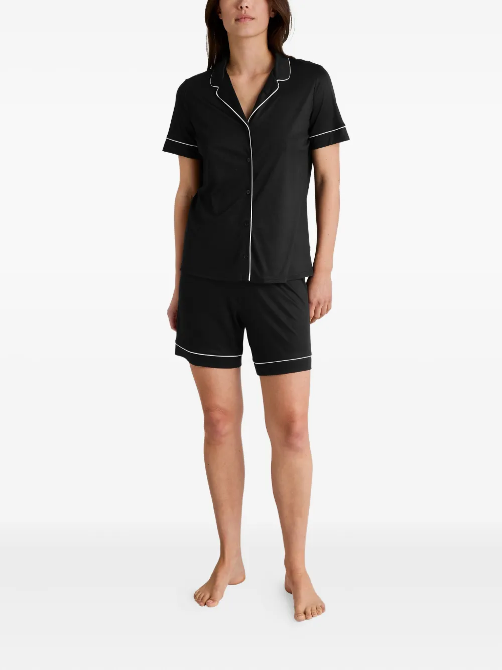 CALIDA piped-trim pyjama set | Pyjama Sets | Image 2