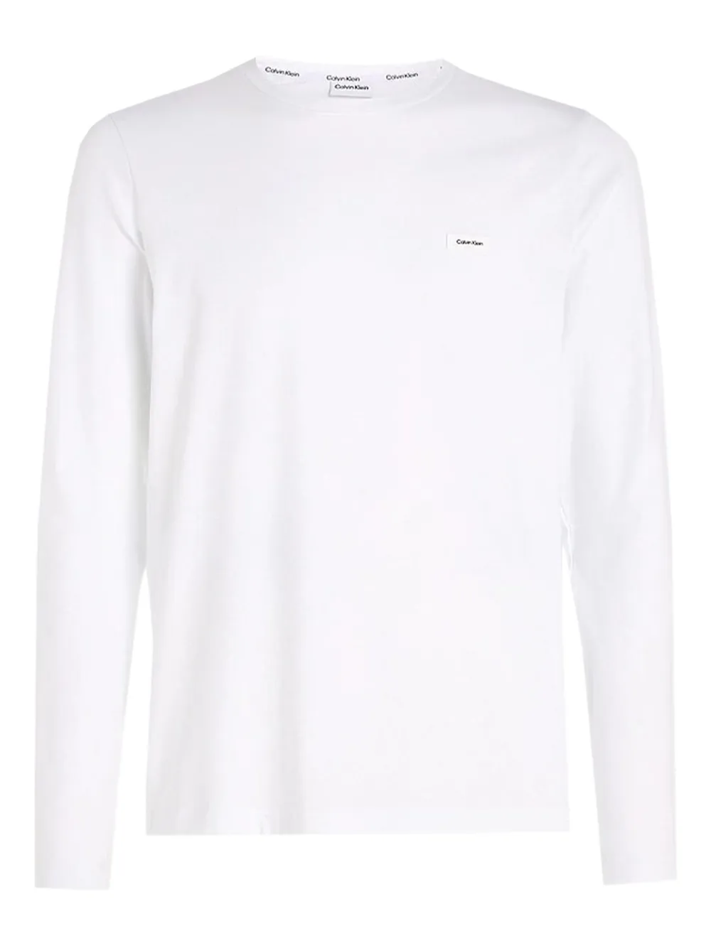 Calvin Klein long sleeve t-shirt | White | Image 1