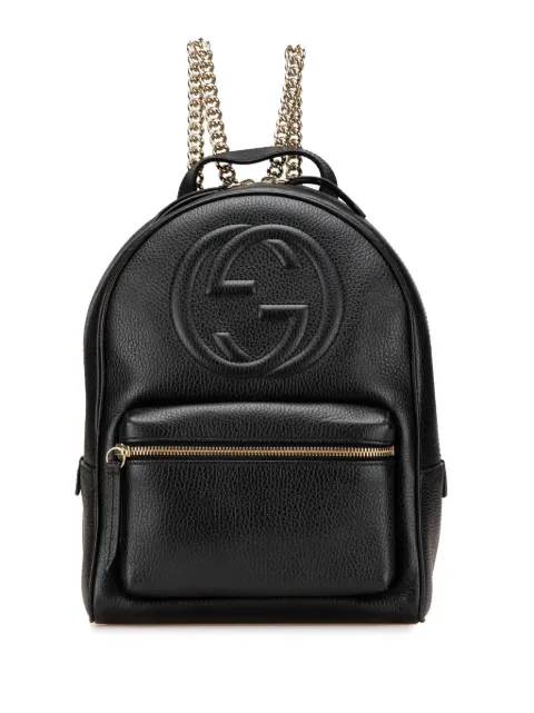 Gucci Pre-Owned 2016-2025 Soho Leather Chain backpack