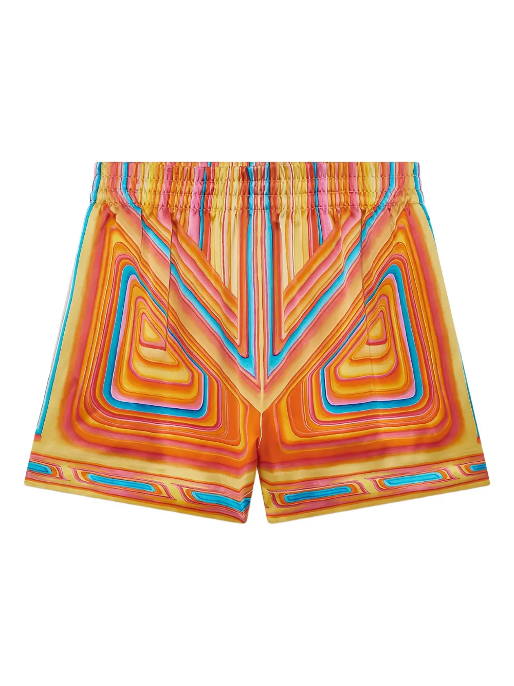 Casablanca Shorts met grafische print Oranje